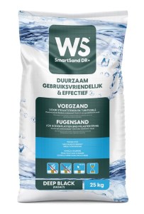 WS SmartSand DR+ Waterdoorlatend Deep Black (Basalt) 25kg A. van Elk BV